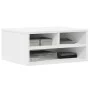 Druckerständer aus weißem Ingenieurholz, 49x40x22,5 cm. von vidaXL, Drucker unterstützt - Ref: Foro24-840590, Preis: 39,95 €,...