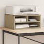 Soporte impresora madera ingeniería roble Sonoma 49x40x22,5 cm by vidaXL, Printer supports - Ref: Foro24-840592, Price: 37,58...