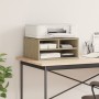 Soporte impresora madera ingeniería roble Sonoma 49x40x22,5 cm by vidaXL, Printer supports - Ref: Foro24-840592, Price: 37,58...