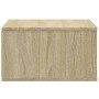 Soporte impresora madera ingeniería roble Sonoma 49x40x22,5 cm by vidaXL, Printer supports - Ref: Foro24-840592, Price: 37,58...