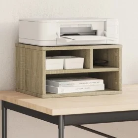 Soporte impresora madera ingeniería roble Sonoma 40x32x22,5 cm by vidaXL, Printer supports - Ref: Foro24-840599, Price: 40,50...