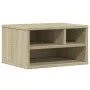Druckerständer aus Eichenholz, Ingenieurwesen, Sonoma, 40x32x22,5 cm. von vidaXL, Drucker unterstützt - Ref: Foro24-840599, P...