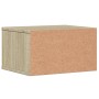 Soporte impresora madera ingeniería roble Sonoma 40x32x22,5 cm by vidaXL, Printer supports - Ref: Foro24-840599, Price: 41,41...
