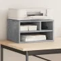 Druckerständer aus grauem Beton-Ingenieurholz, 40x32x22,5 cm. von vidaXL, Drucker unterstützt - Ref: Foro24-840600, Preis: 29...