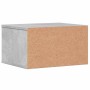 Soporte impresora madera ingeniería gris hormigón 40x32x22,5 cm by vidaXL, Printer supports - Ref: Foro24-840600, Price: 29,6...