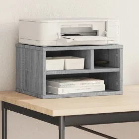 Soporte impresora madera ingeniería gris Sonoma 40x32x22,5 cm by vidaXL, Printer supports - Ref: Foro24-840602, Price: 32,62 ...