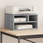 Soporte impresora madera ingeniería gris Sonoma 40x32x22,5 cm by vidaXL, Printer supports - Ref: Foro24-840602, Price: 33,17 ...