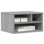 Soporte impresora madera ingeniería gris Sonoma 40x32x22,5 cm by vidaXL, Printer supports - Ref: Foro24-840602, Price: 33,17 ...