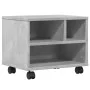 Druckerständer mit Betonrädern in Grau, 41x32x34,5 cm. von vidaXL, Drucker unterstützt - Ref: Foro24-840614, Preis: 36,68 €, ...