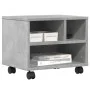 Druckerständer mit Betonrädern in Grau, 41x32x34,5 cm. von vidaXL, Drucker unterstützt - Ref: Foro24-840614, Preis: 36,68 €, ...