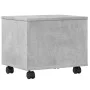 Druckerständer mit Betonrädern in Grau, 41x32x34,5 cm. von vidaXL, Drucker unterstützt - Ref: Foro24-840614, Preis: 36,68 €, ...