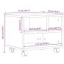 Druckerständer mit Betonrädern in Grau, 41x32x34,5 cm. von vidaXL, Drucker unterstützt - Ref: Foro24-840614, Preis: 36,68 €, ...