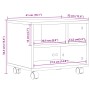 Soporte para impresora con ruedas gris hormigón 41x32x34,5 cm by vidaXL, Printer supports - Ref: Foro24-840614, Price: 37,29 ...