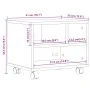 Soporte para impresora con ruedas gris Sonoma 41x32x34,5 cm by vidaXL, Printer supports - Ref: Foro24-840616, Price: 43,56 €,...