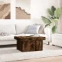 Mesa de centro madera de ingeniería roble ahumado 100x55x40 cm by vidaXL, Coffee table - Ref: Foro24-840874, Price: 73,58 €, ...
