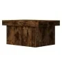 Mesa de centro madera de ingeniería roble ahumado 100x55x40 cm by vidaXL, Coffee table - Ref: Foro24-840874, Price: 73,58 €, ...