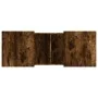 Mesa de centro madera de ingeniería roble ahumado 100x55x40 cm by vidaXL, Coffee table - Ref: Foro24-840874, Price: 73,58 €, ...