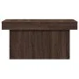 Mesa de centro madera de ingeniería marrón roble 100x55x40 cm by vidaXL, Coffee table - Ref: Foro24-840876, Price: 82,43 €, D...