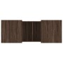 Mesa de centro madera de ingeniería marrón roble 100x55x40 cm by vidaXL, Coffee table - Ref: Foro24-840876, Price: 83,53 €, D...