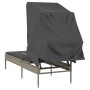 Tumbona con capota ratán sintético gris by vidaXL, Loungers - Ref: Foro24-368190, Price: 180,97 €, Discount: %