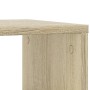 Mesa auxiliar con ruedas madera ingeniería Sonoma 50x30x55 cm by vidaXL, Side tables - Ref: Foro24-840571, Price: 37,97 €, Di...