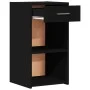 Mesita de noche madera de ingeniería negro 35x34x65 cm von vidaXL, Nachttische - Ref: Foro24-840578, Preis: 45,87 €, Rabatt: %