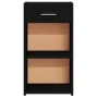Mesita de noche madera de ingeniería negro 35x34x65 cm von vidaXL, Nachttische - Ref: Foro24-840578, Preis: 45,87 €, Rabatt: %