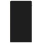 Mesita de noche madera de ingeniería negro 35x34x65 cm by vidaXL, Nightstands - Ref: Foro24-840578, Price: 46,52 €, Discount: %