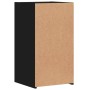 Mesita de noche madera de ingeniería negro 35x34x65 cm by vidaXL, Nightstands - Ref: Foro24-840578, Price: 46,52 €, Discount: %