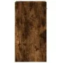 Mesita de noche madera de ingeniería roble ahumado 35x34x65 cm by vidaXL, Nightstands - Ref: Foro24-840584, Price: 41,97 €, D...