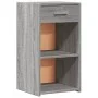 Nachttisch aus grauem Sonoma-Ingenieurholz 35x34x65 cm. von vidaXL, Nachttische - Ref: Foro24-840586, Preis: 49,97 €, Rabatt: %