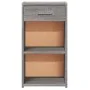 Mesita de noche madera de ingeniería gris Sonoma 35x34x65 cm de vidaXL, Mesitas de noche - Ref: Foro24-840586, Precio: 50,90 ...