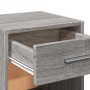 Nachttisch aus grauem Sonoma-Ingenieurholz 35x34x65 cm. von vidaXL, Nachttische - Ref: Foro24-840586, Preis: 50,90 €, Rabatt: %