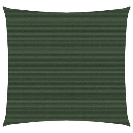 Toldo de vela HDPE verde oscuro 160 g/m² 5x5 m de vidaXL, Sombrillas - Ref: Foro24-311443, Precio: 57,57 €, Descuento: %