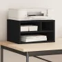 Black engineered wood printer support 40x32x22.5 cm by vidaXL, Printer supports - Ref: Foro24-840598, Price: 34,93 €, Discoun...