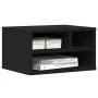 Black engineered wood printer support 40x32x22.5 cm by vidaXL, Printer supports - Ref: Foro24-840598, Price: 34,93 €, Discoun...