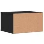 Black engineered wood printer support 40x32x22.5 cm by vidaXL, Printer supports - Ref: Foro24-840598, Price: 34,93 €, Discoun...
