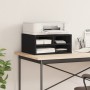 Druckerhalterung aus schwarzem Holzwerkstoff, 49 x 40 x 22,5 cm von vidaXL, Drucker unterstützt - Ref: Foro24-840591, Preis: ...