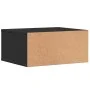 Black engineered wood printer support 49x40x22.5 cm by vidaXL, Printer supports - Ref: Foro24-840591, Price: 40,89 €, Discoun...