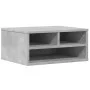 Soporte impresora madera ingeniería gris hormigón 49x40x22,5 cm de vidaXL, Soportes para impresoras - Ref: Foro24-840593, Pre...