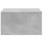 Soporte impresora madera ingeniería gris hormigón 49x40x22,5 cm de vidaXL, Soportes para impresoras - Ref: Foro24-840593, Pre...