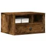 Engineered wood printer support smoked oak 40x32x22.5 cm by vidaXL, Printer supports - Ref: Foro24-840608, Price: 37,57 €, Di...