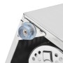 Cutlery holder 4 grids square stainless steel by vidaXL, Cutlery and utensil trays - Ref: Foro24-51229, Price: 72,12 €, Disco...