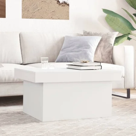 White engineered wood coffee table 80x55x40 cm by vidaXL, Coffee table - Ref: Foro24-840863, Price: 61,02 €, Discount: %
