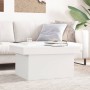 Weißer Couchtisch aus Holzwerkstoff, 80 x 55 x 40 cm von vidaXL, Couchtisch - Ref: Foro24-840863, Preis: 61,77 €, Rabatt: %