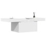 Weißer Couchtisch aus Holzwerkstoff, 80 x 55 x 40 cm von vidaXL, Couchtisch - Ref: Foro24-840863, Preis: 61,77 €, Rabatt: %