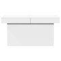 Weißer Couchtisch aus Holzwerkstoff, 80 x 55 x 40 cm von vidaXL, Couchtisch - Ref: Foro24-840863, Preis: 61,77 €, Rabatt: %