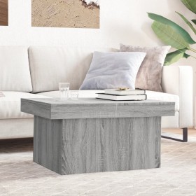 Sonoma gray engineered wood coffee table 100x55x40 cm by vidaXL, Coffee table - Ref: Foro24-840875, Price: 91,13 €, Discount: %