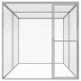 Galvanized steel cat cage 3x1.5x1.5 m by vidaXL, Cages and habitats for small animals - Ref: Foro24-146357, Price: 367,66 €, ...