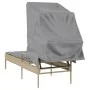 Tumbona con capota ratán sintético beige de vidaXL, Tumbonas - Ref: Foro24-368191, Precio: 194,58 €, Descuento: %